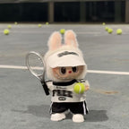 Handmade Labubu Doll Tennis Outfit – Sportswear Set with Cap & Accessories (Fits 1st & 2nd Gen)